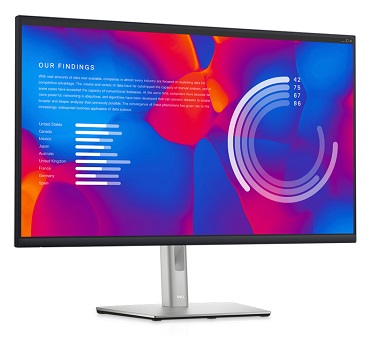 Monitor Dell 32 4K USB-C Hub P3222QE (SNSP3222QE) : SPIRIT PC
